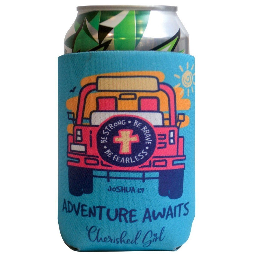 Adventure Awaits Cherished Girl Can Cooler