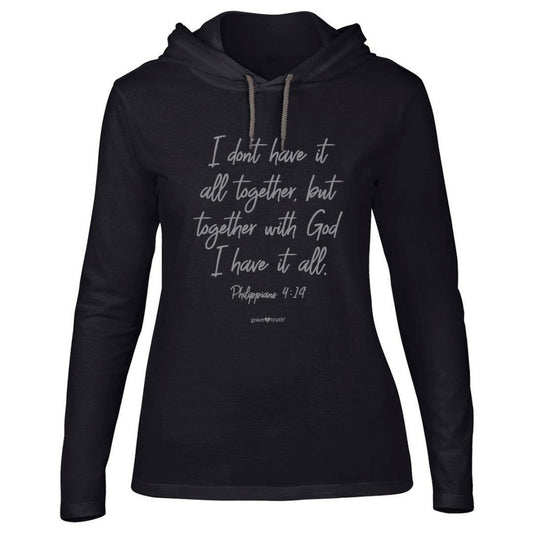 All Together Hooded T-Shirt, Medium