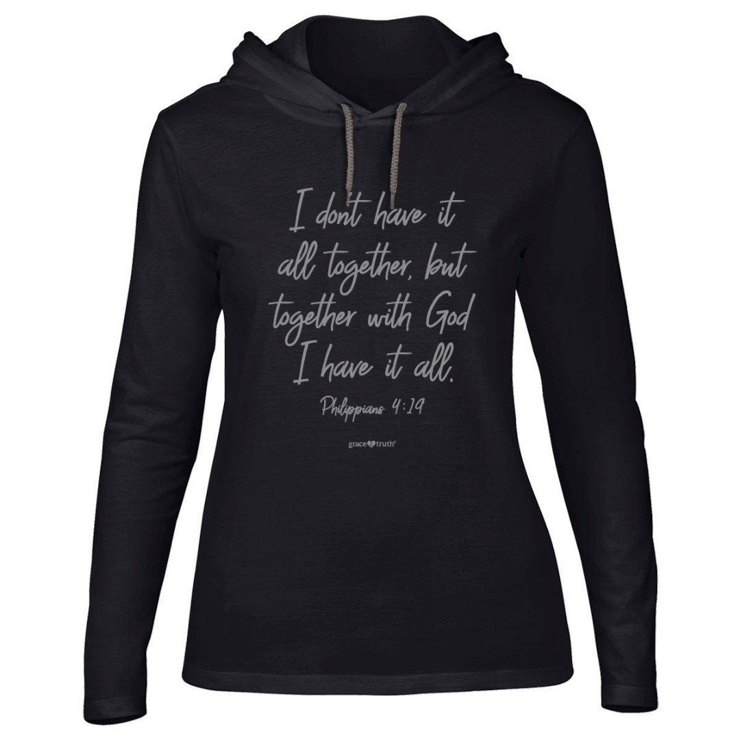 All Together Hooded T-Shirt, Large