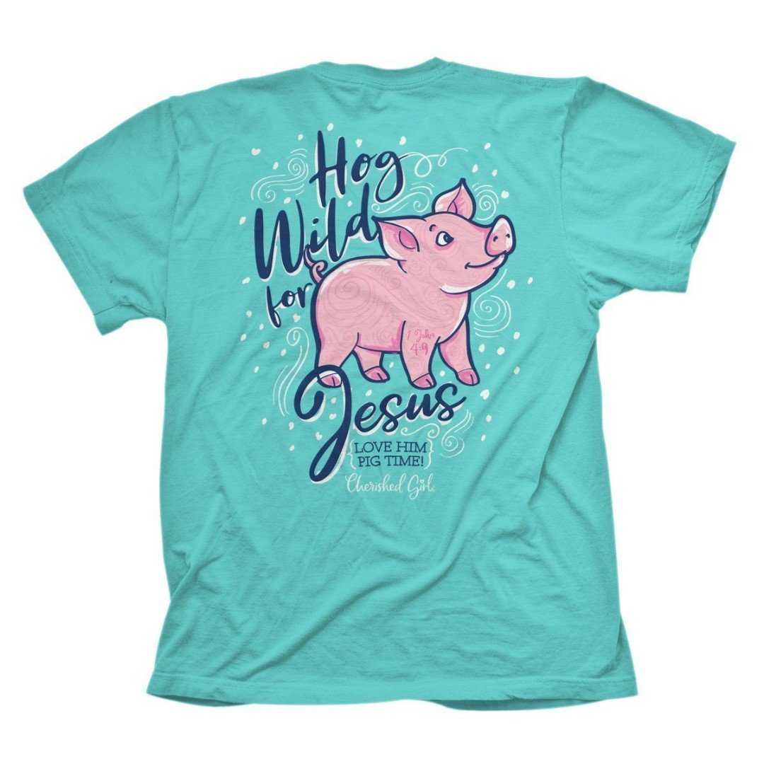 Wild Hog Cherished Girl T-Shirt, XLarge