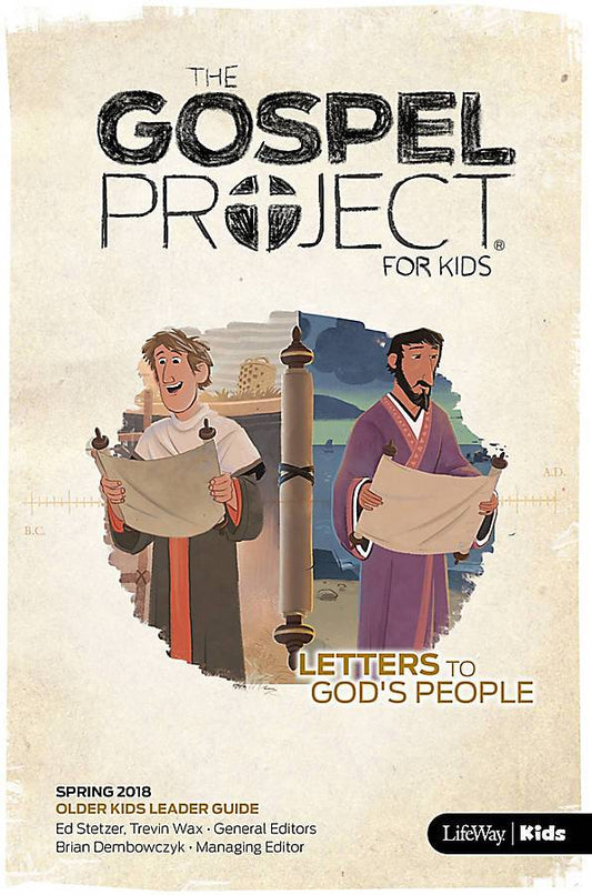 Letter's To God's People: Older Kids Leader Guide Spring 18