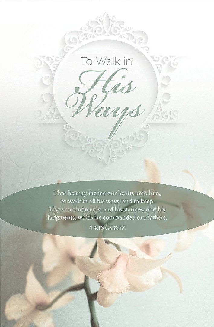 To Walk In His Ways Bulletin (Pack of 100)