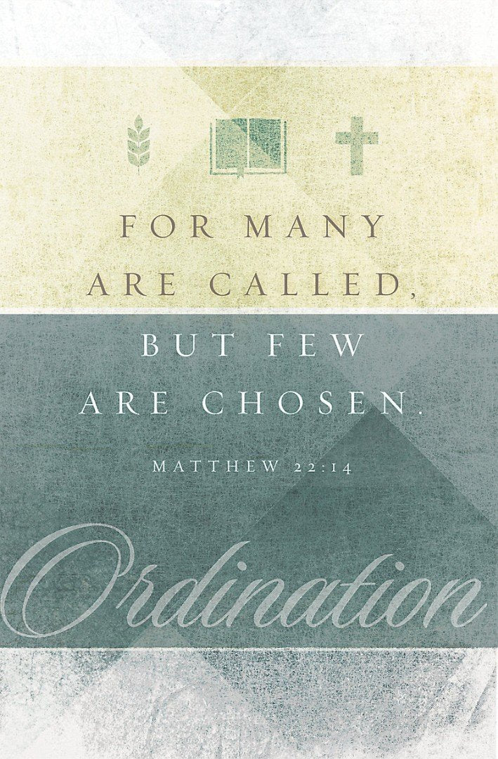 Ordination Bulletin (Pack of 100)