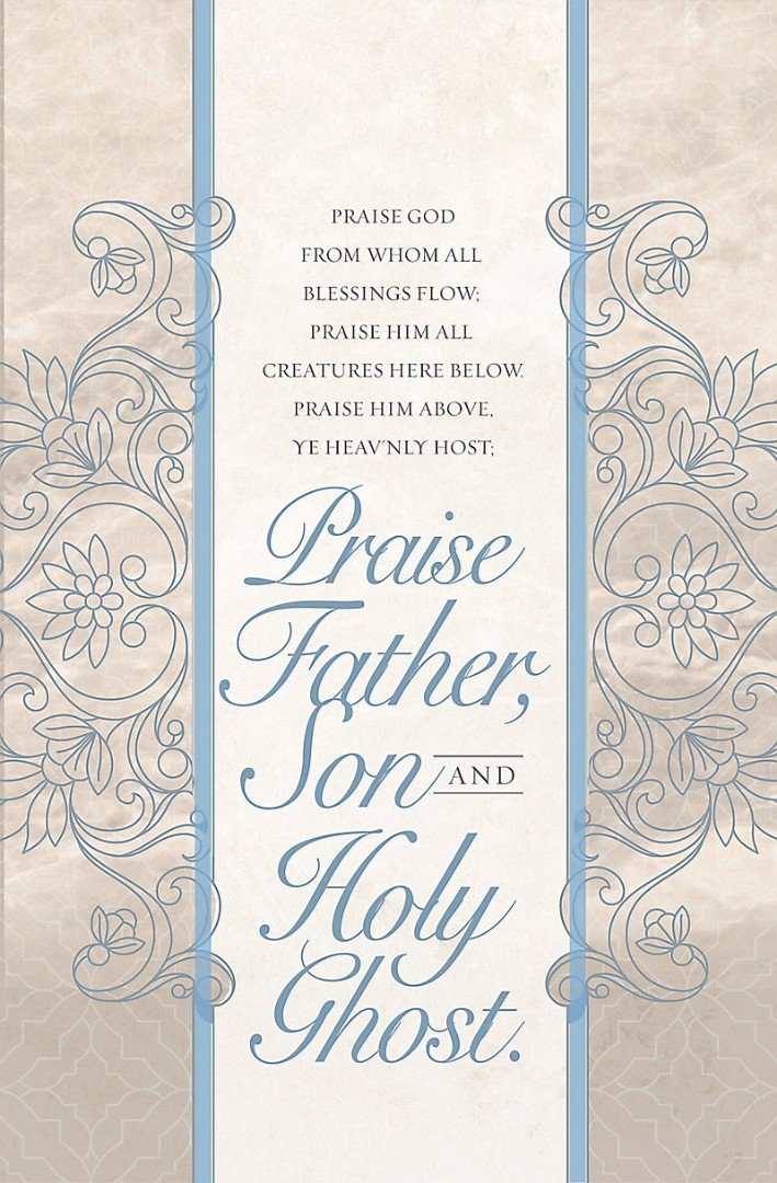 Doxology Bulletin (Pack of 100)