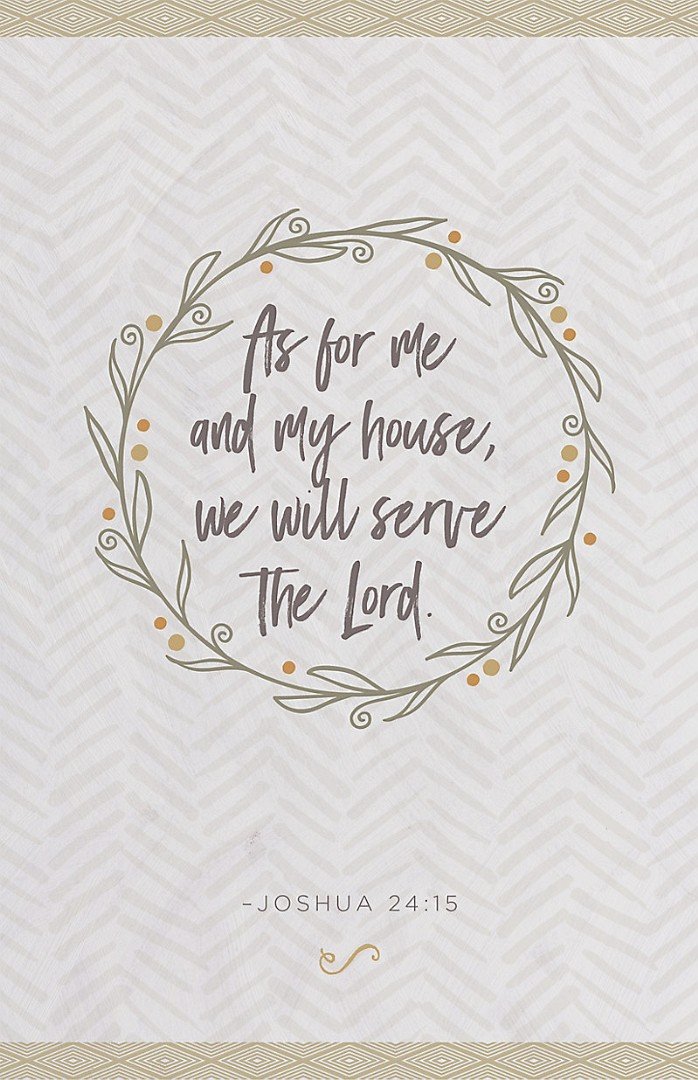 As For Me And My House Bulletin (Pack of 100)