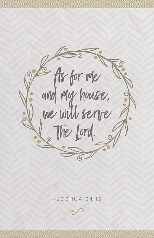 As For Me And My House Bulletin (Pack of 100)