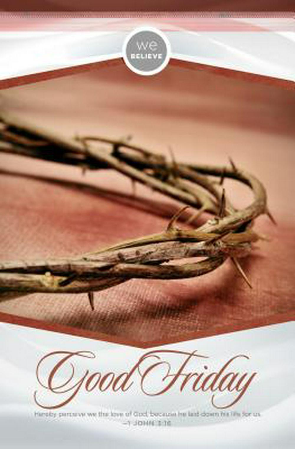 He Laid Down His Life For Us Bulletin (Pack of 100)