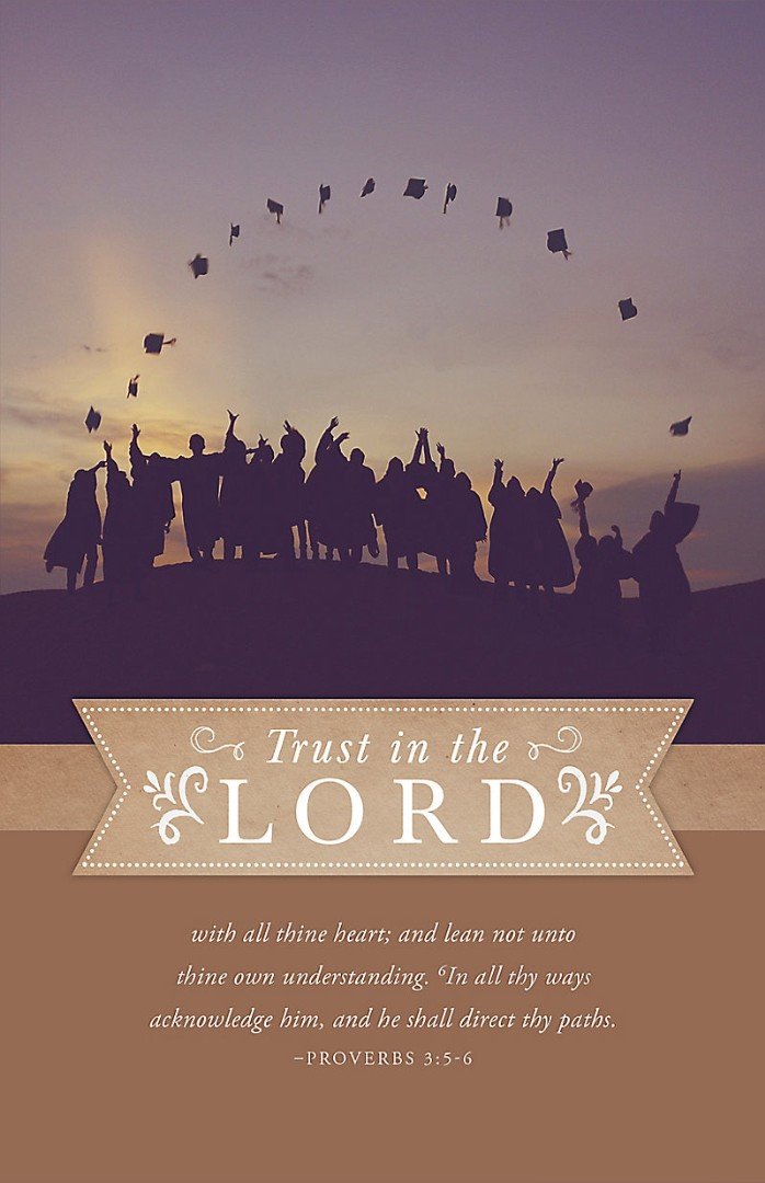 Trust In The Lord Bulletin (Pack of 100)
