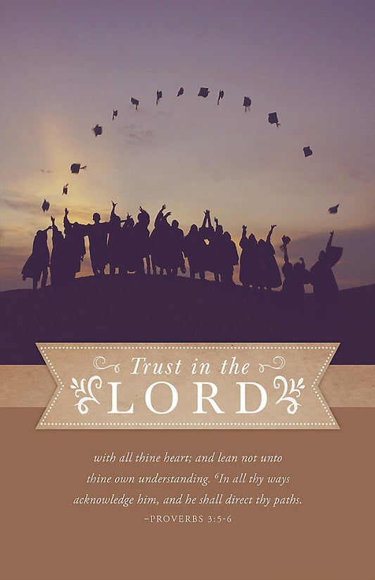 Trust In The Lord Bulletin (Pack of 100)