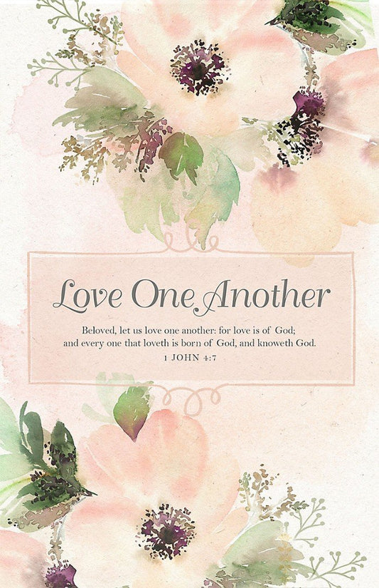 Beloved Let Us Love One Another Bulletin (Pack of 100)