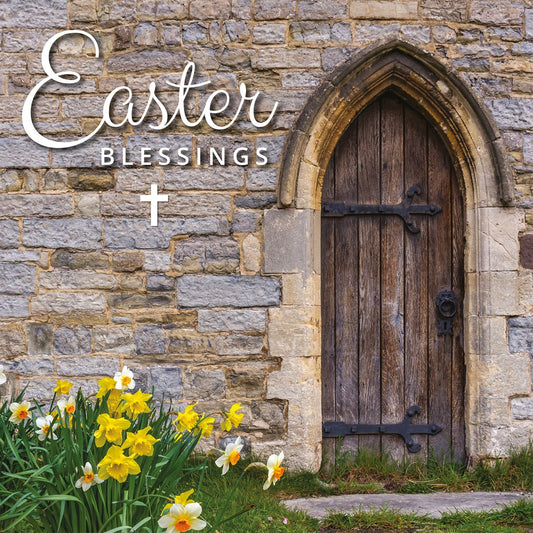 Compassion Christian Charity Easter Cards: Church Door (Pack of 8)