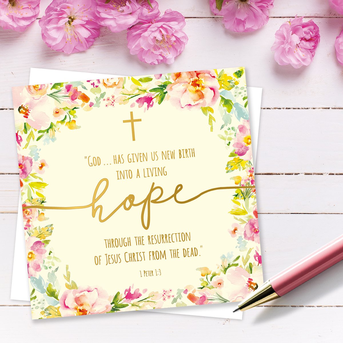 Compassion Christian Charity Easter Cards: Living Hope (Pack of 8)