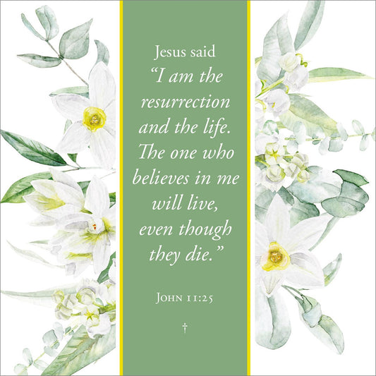 Compassion Christian Charity Easter Cards: Lilies (Pack of 8)
