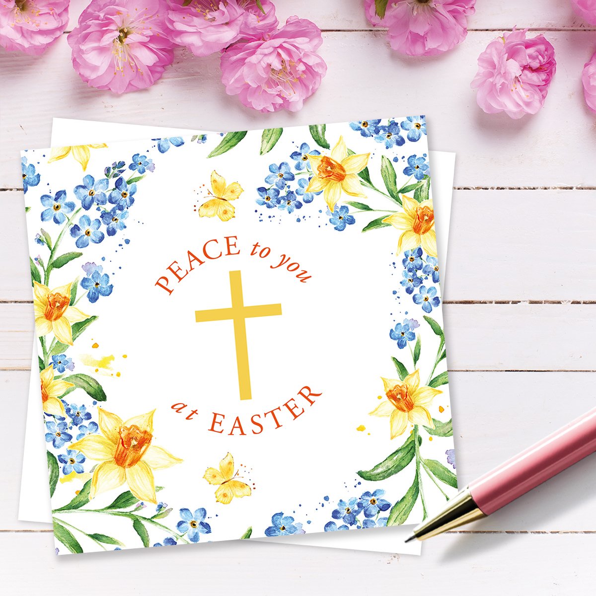 Compassion Christian Charity Easter Cards: Easter Peace (Pack of 8)