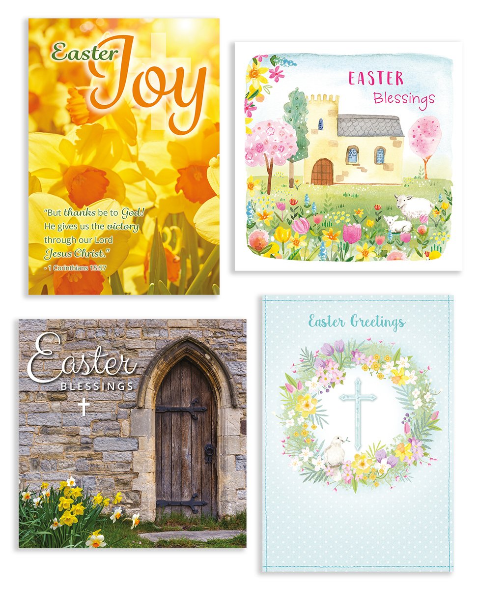 Compassion Christian Charity Easter Cards Boxed Assortment (20 in a box)