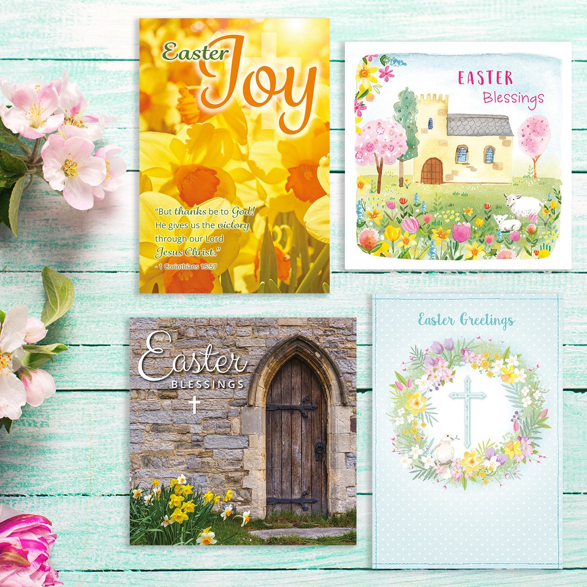 Compassion Christian Charity Easter Cards Boxed Assortment (20 in a box)