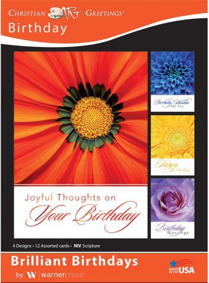 Boxed Card - Brilliant Birthday (pack of 12)