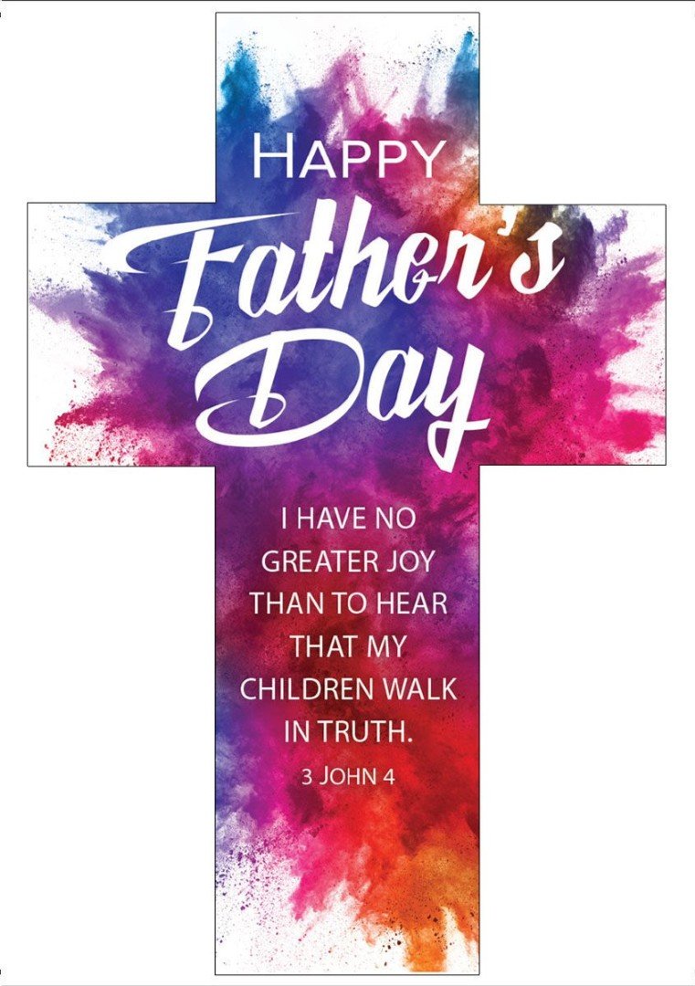 Father's Day Bookmark Cross (pack of 25)