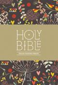ESV Holy Bible Compact Edition Hearts & Flowers Brown Printed Cloth - N/A - Re-vived.com