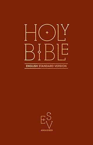 ESV Anglicised Pew Bible, Burgundy HB