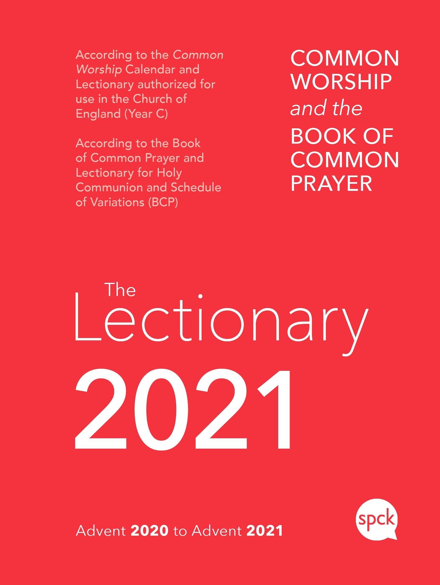 Common Worship Lectionary 2021, Spiral Bound