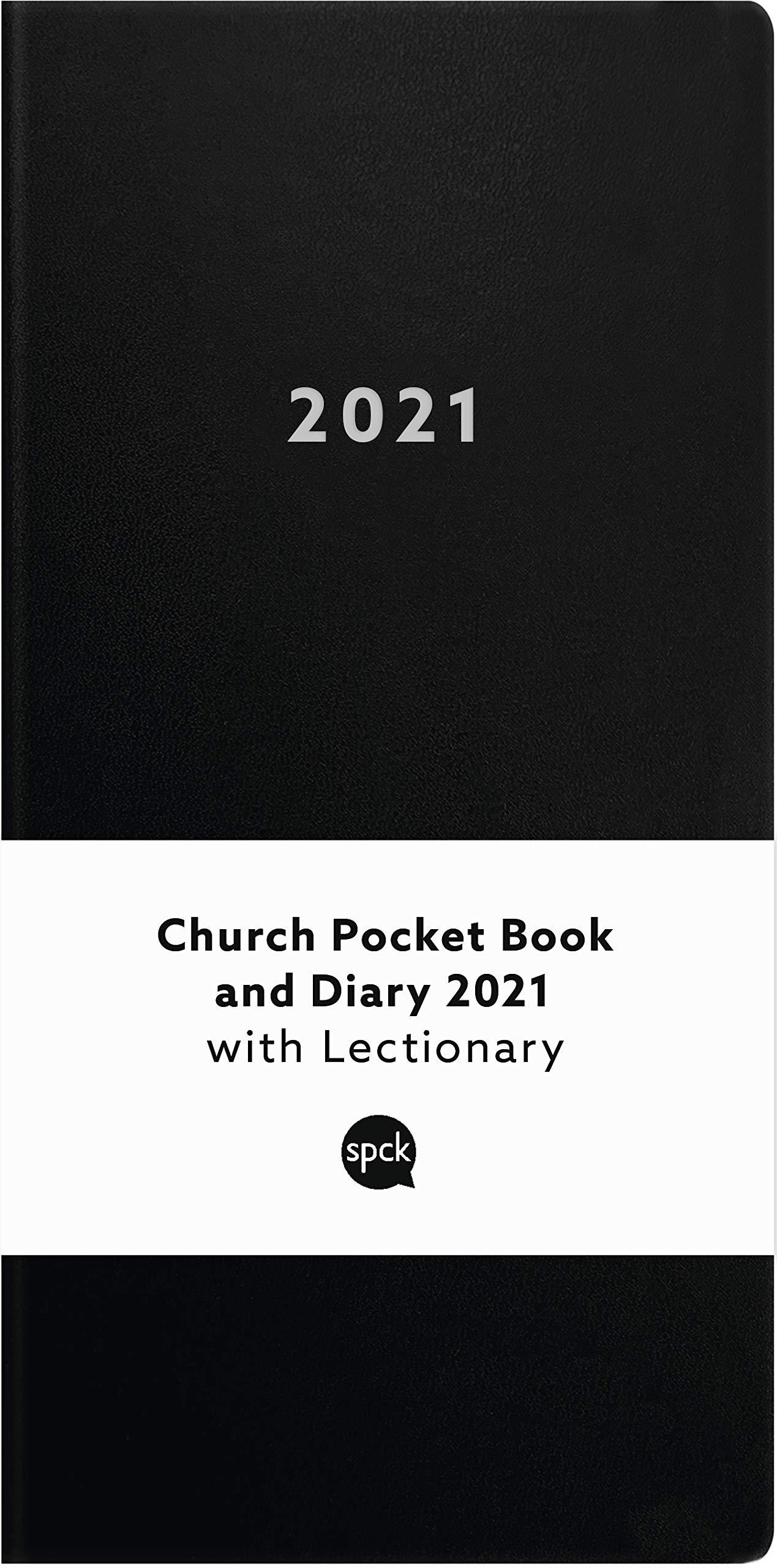 Church Pocket Book and Diary 2021, Black