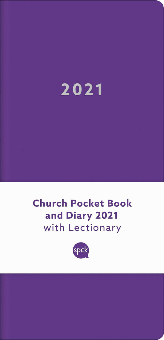 Church Pocket Book and Diary 2021, Purple