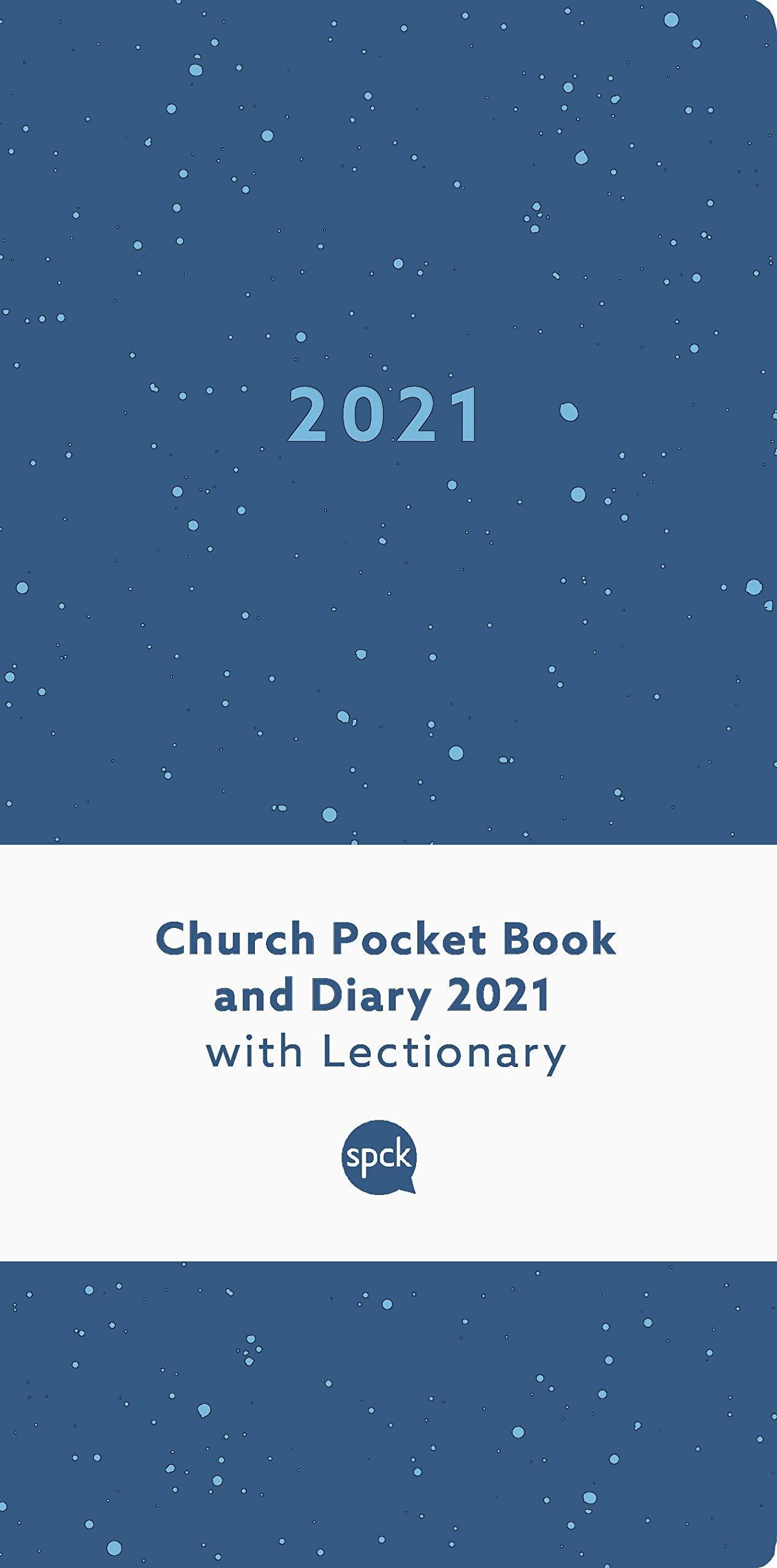 Church Pocket Book and Diary 2021, Blue Sea