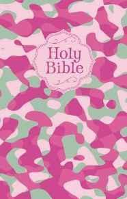 Camouflage Bible Pink, NKJV