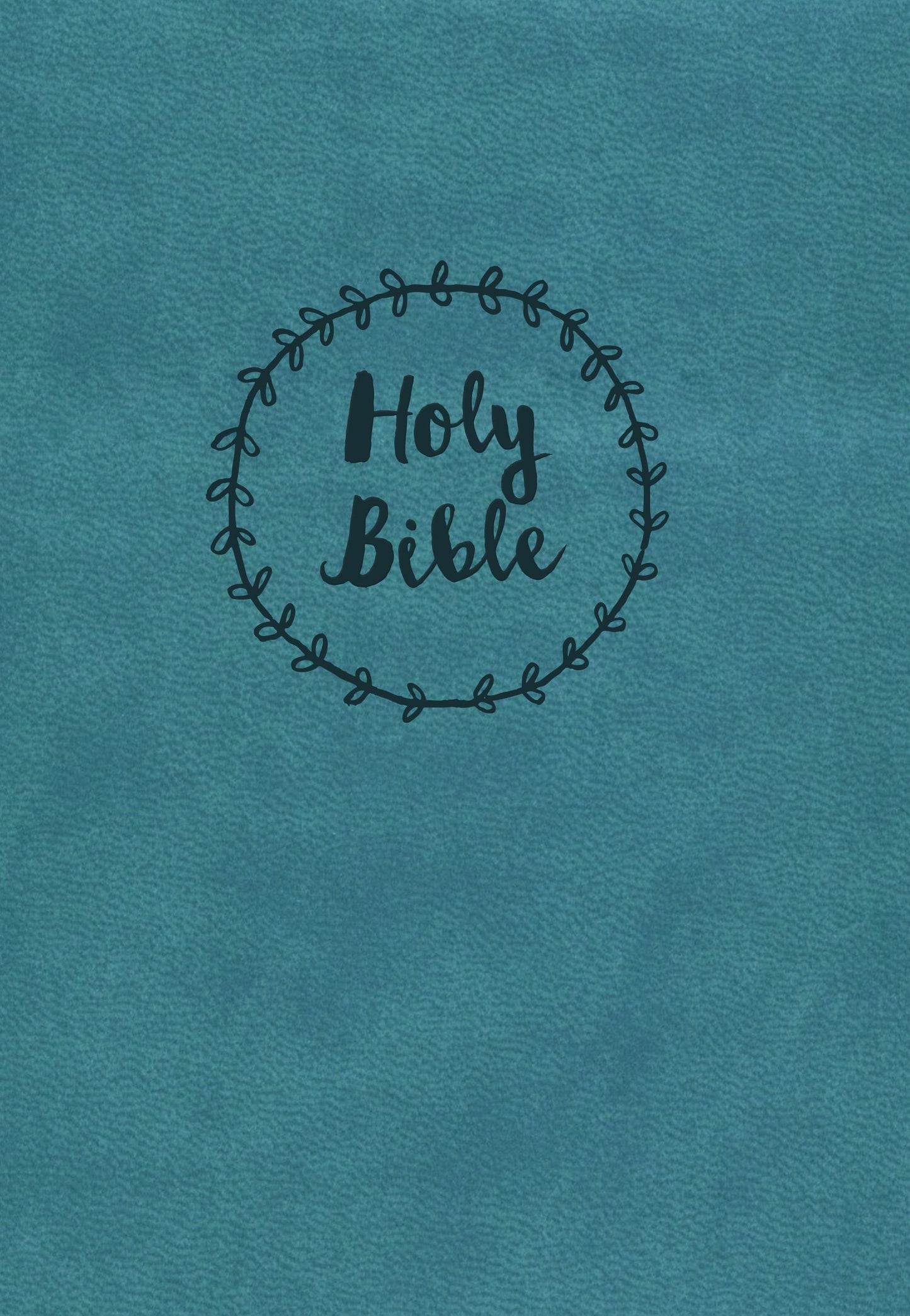 NKJV: Large Print Compact Ref. Bible, Blue, Imitation Leather