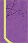 NKJV God Girl Bible Purple and Neon Green Imitation Leather - N/A - Re-vived.com