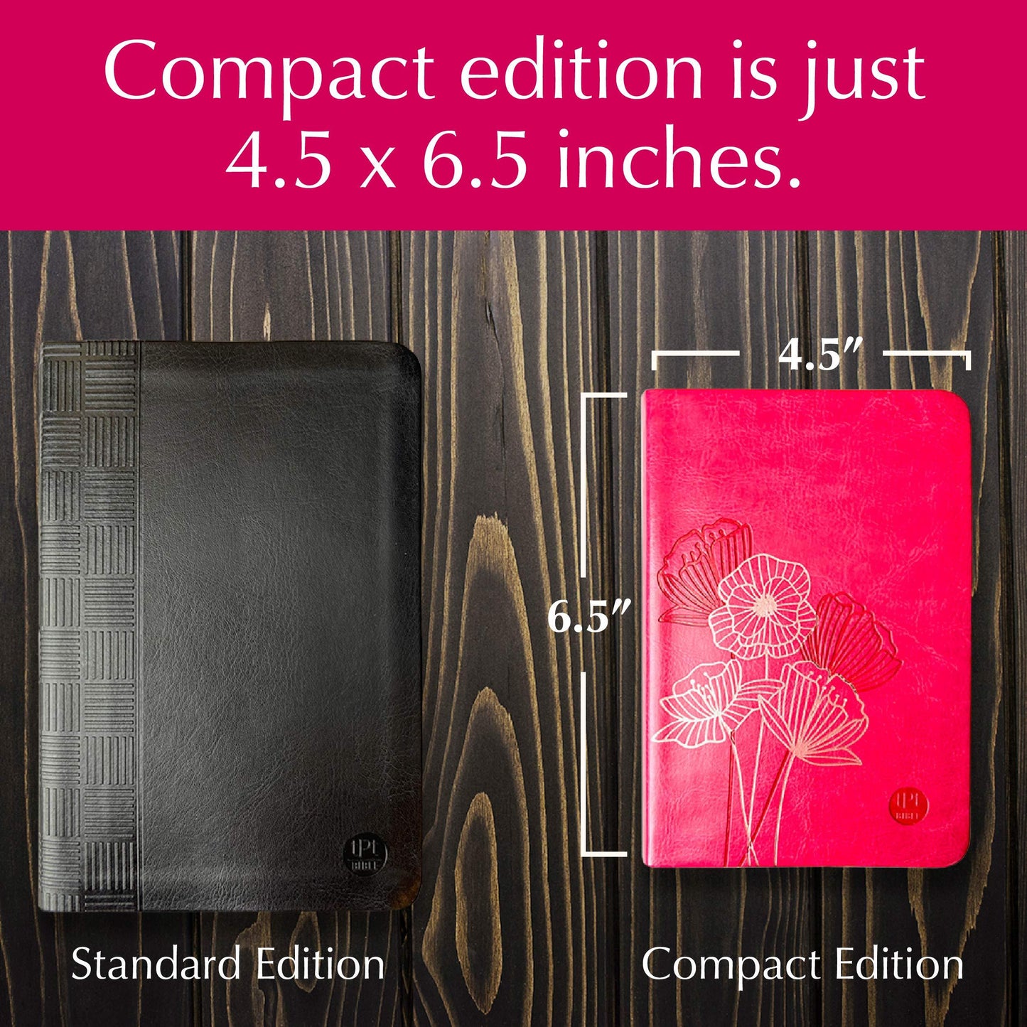 The Passion Translation Compact New Testament, Fuchsia