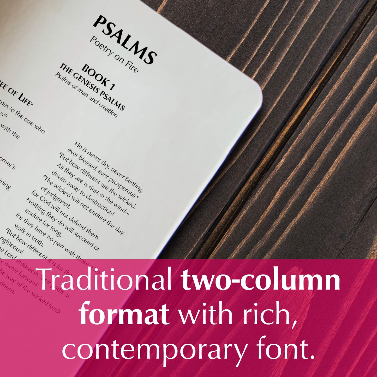 The Passion Translation Compact New Testament, Fuchsia