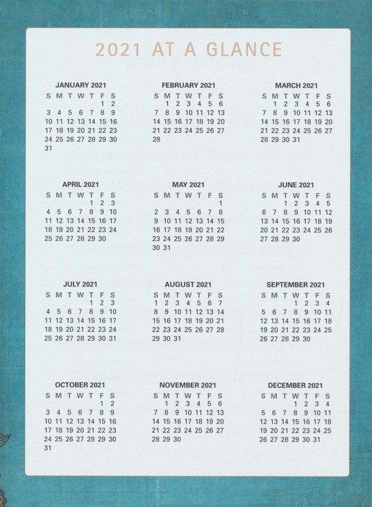 2021 18-Month Planner: Amazing Grace