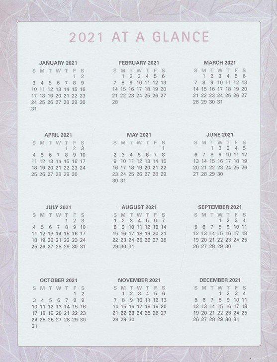 2021 18-Month Planner: Be Still and Know