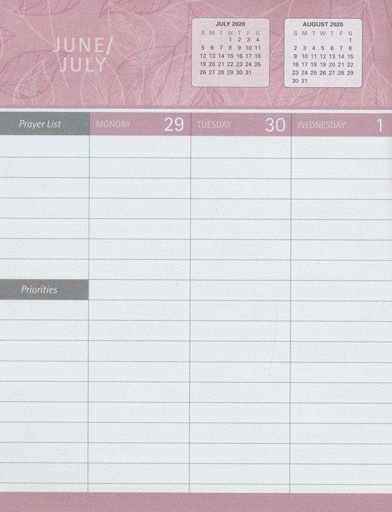 2021 18-Month Planner: Be Still and Know