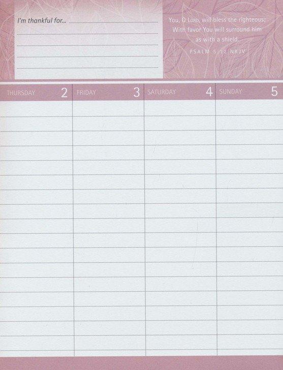 2021 18-Month Planner: Be Still and Know