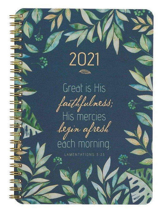 2021 Wirebound Daily Planner: Faithfulness