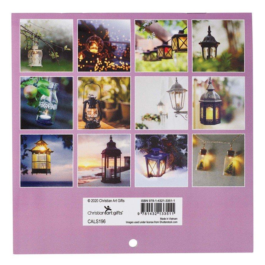2021 Small Wall Calendar: Let Your Light Shine