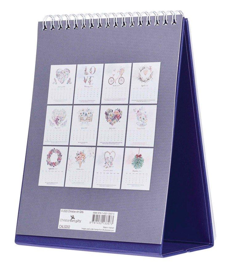 2021 Desktop Calendar: His Everlasting Love