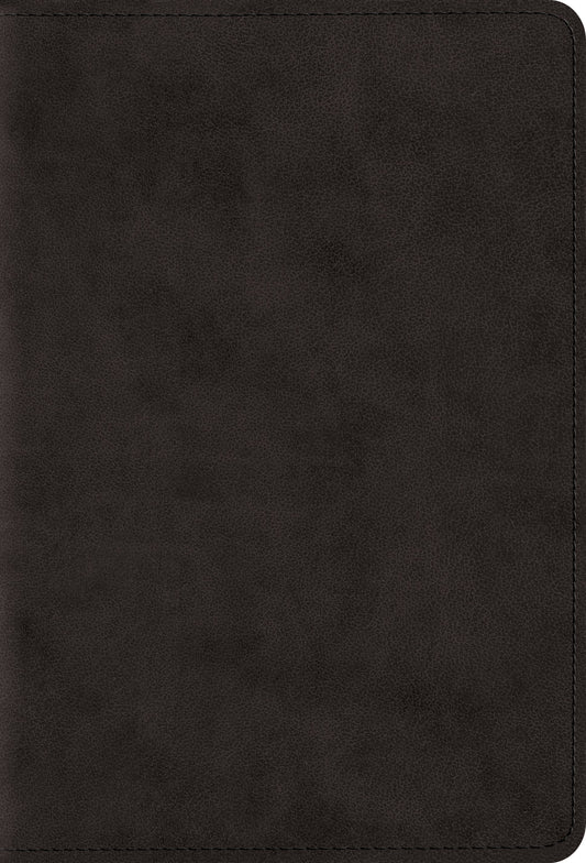 ESV: Large Print Compact Bible, TruTone, Black, Mosaic Cross