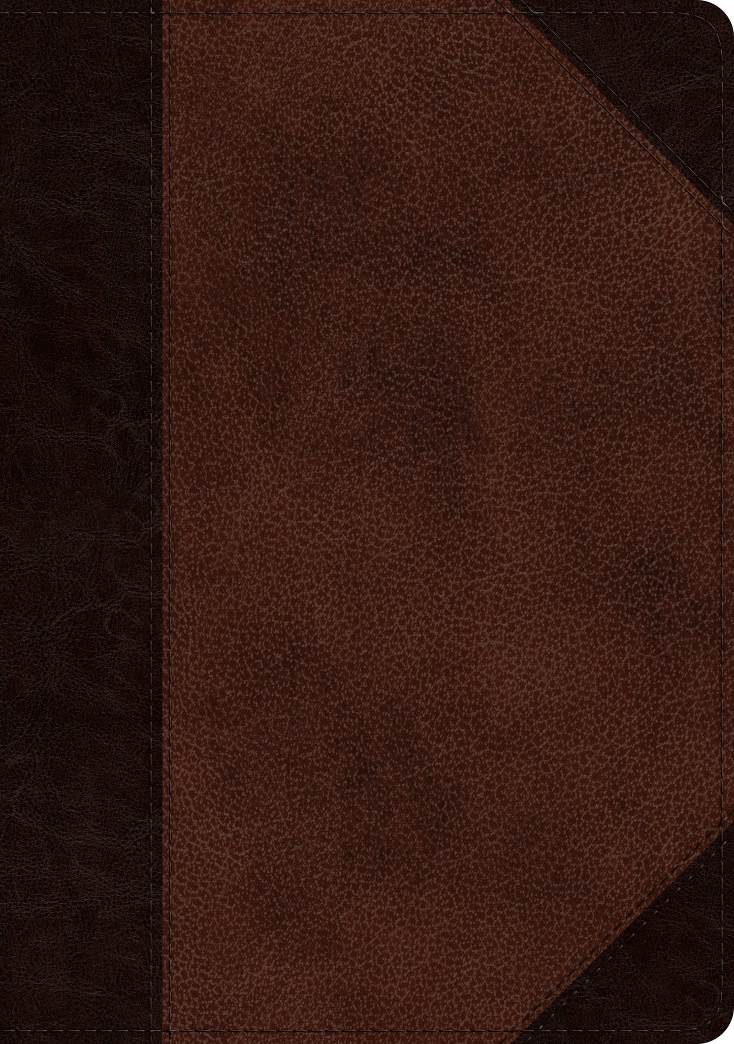 ESV Single Column Journaling Bible, Large Print (TruTone, Brown/ Walnut)