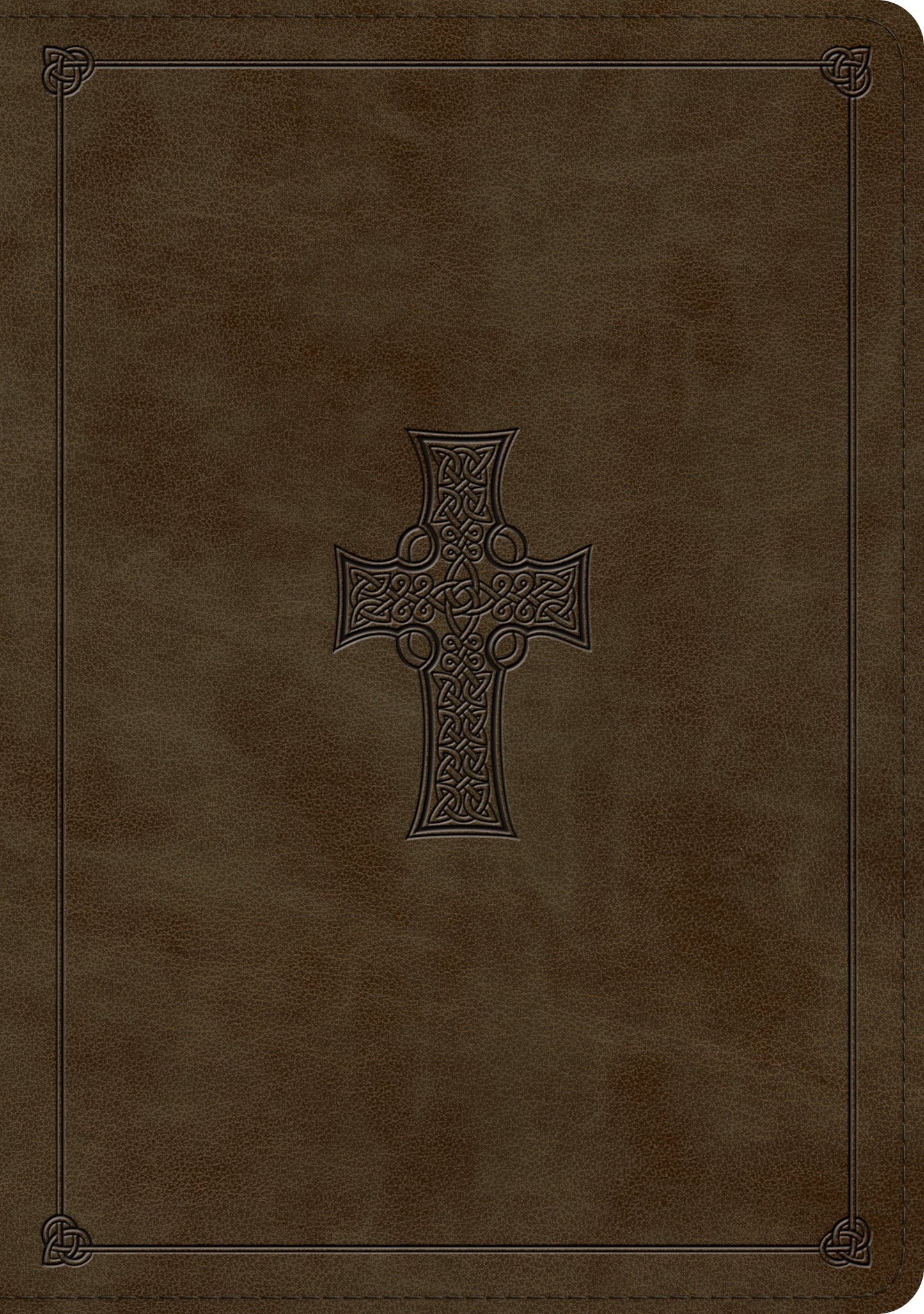 ESV Large Print Wide Margin Bible TruTone, Olive