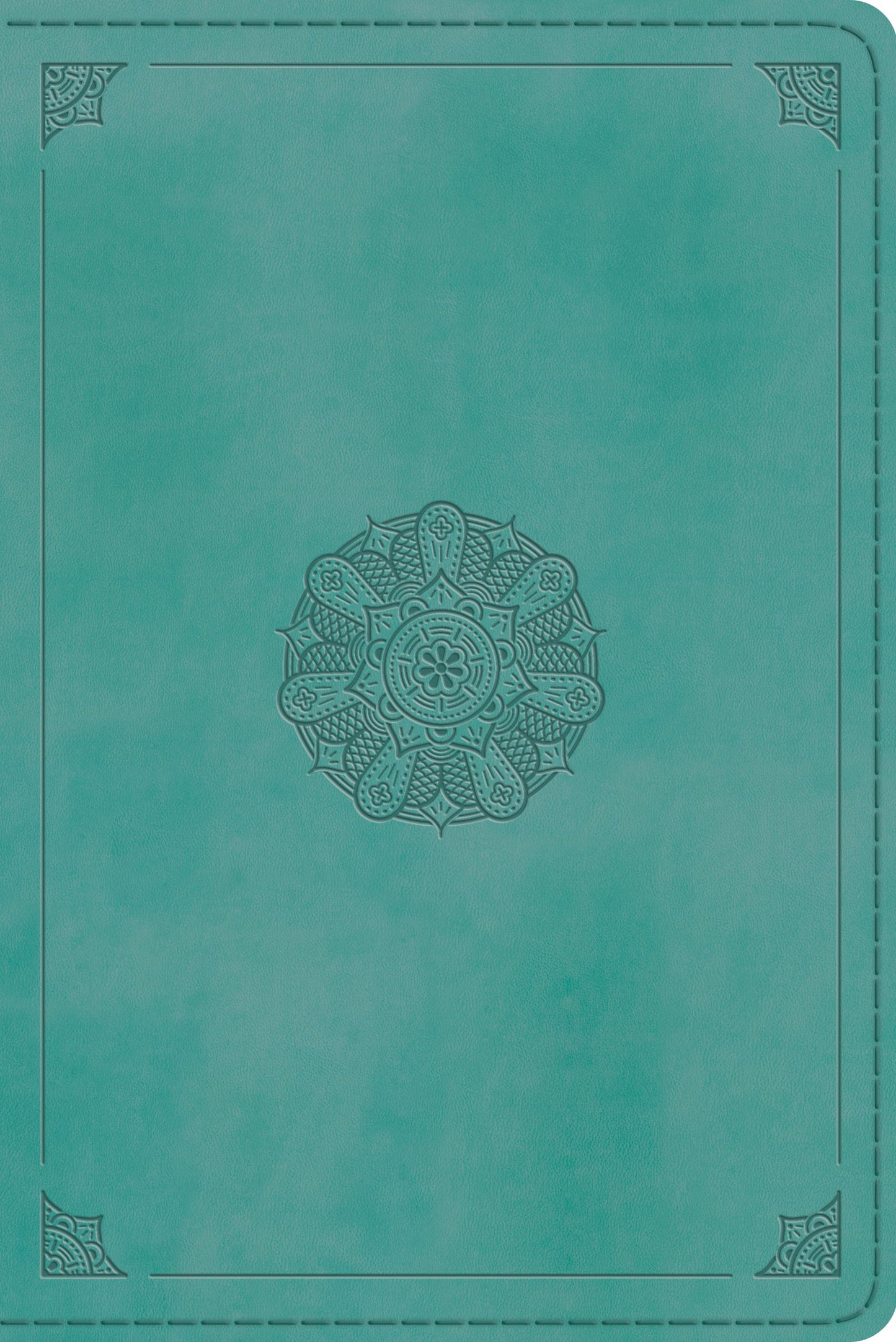 ESV Personal Reference Bible, Turquoise, Emblem Design