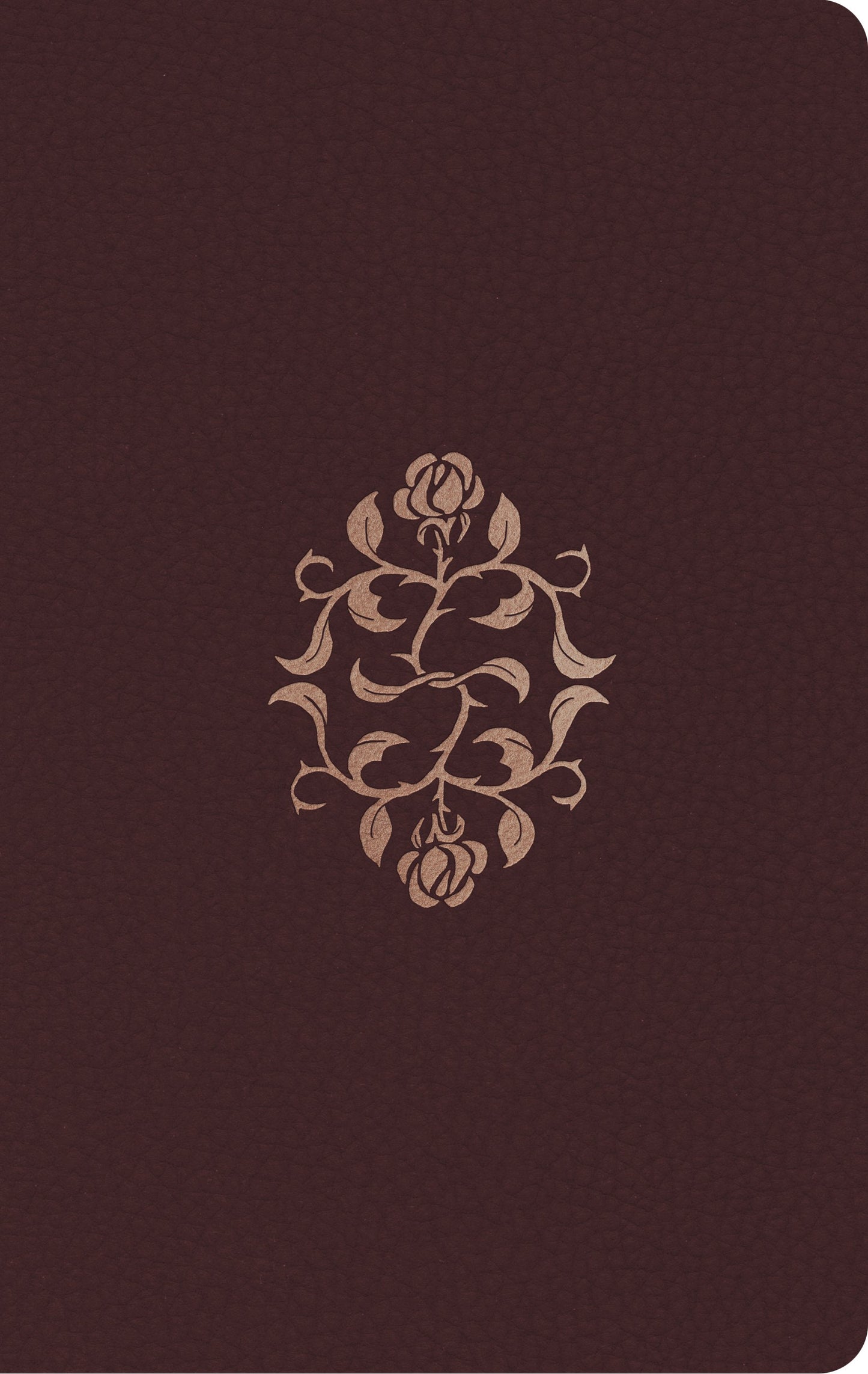 ESV Large Print Personal Size Bible, Burgundy