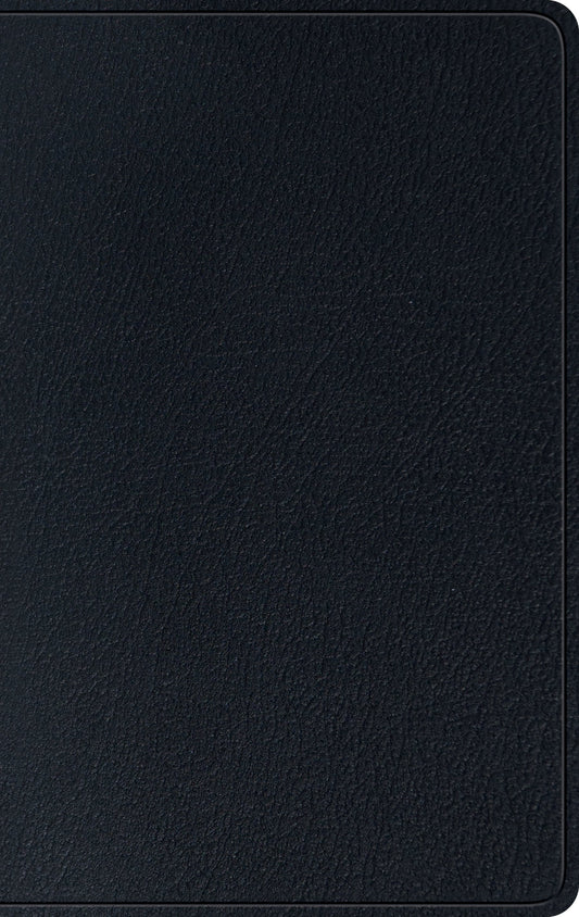 ESV Single Column Thinline Bible, Black