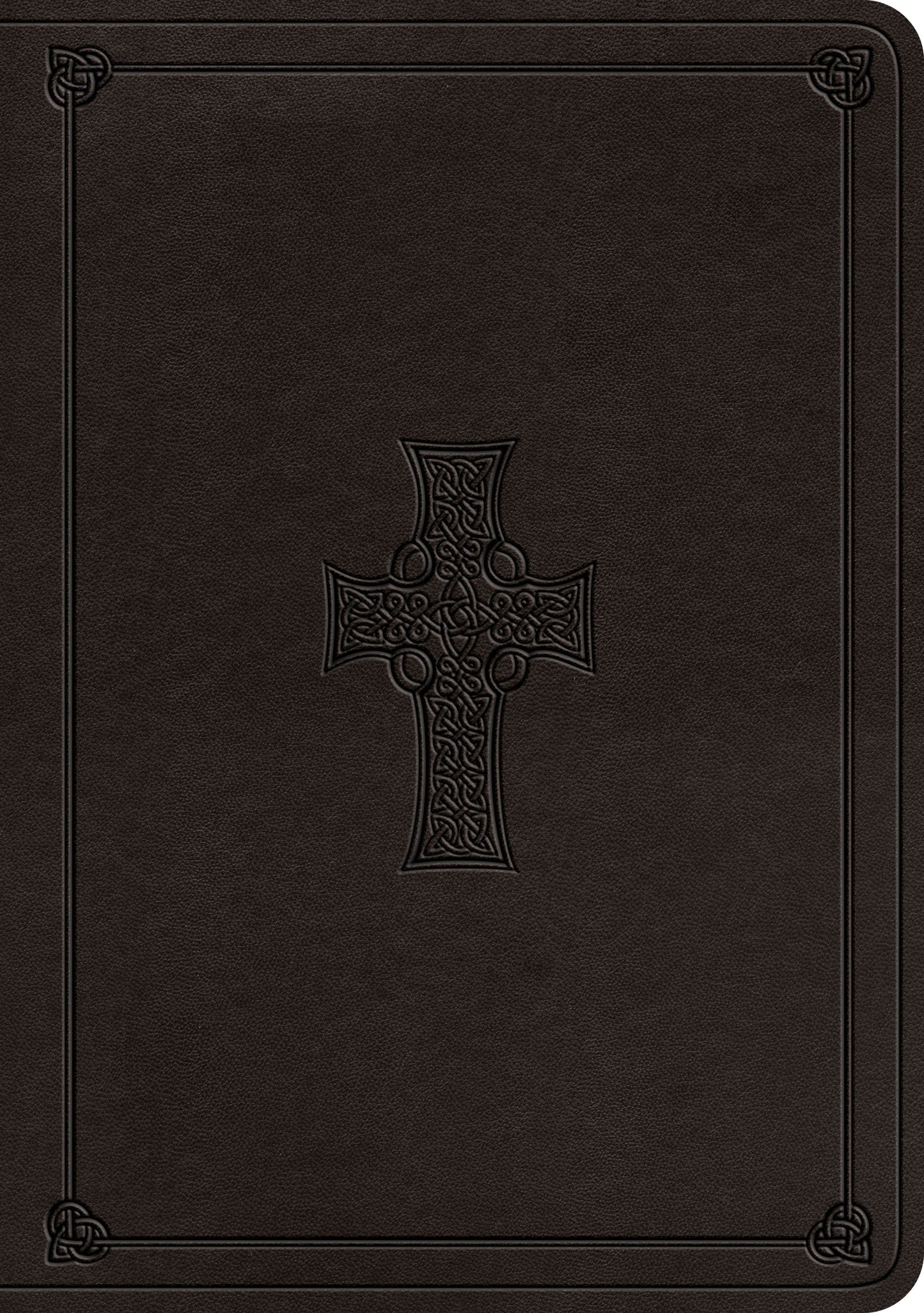 ESV Single Column Journaling Bible, Large Print, Charcoal