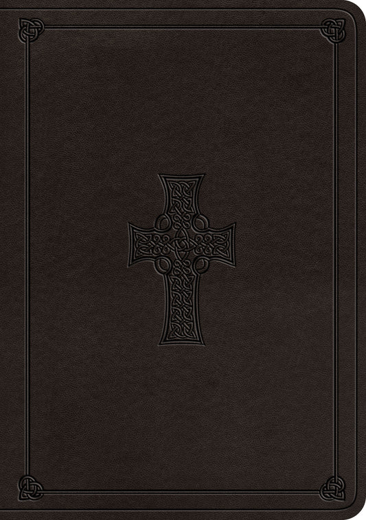 ESV Single Column Journaling Bible, Large Print, Charcoal