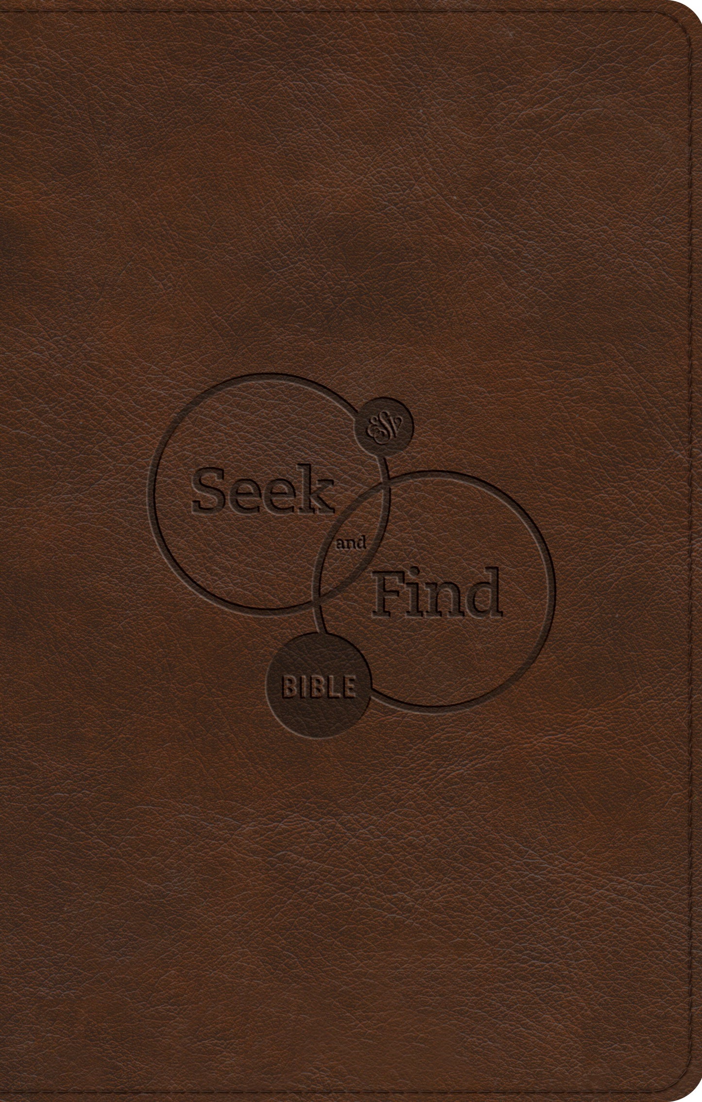 ESV Seek and Find Bible Imitation Leather, Brown