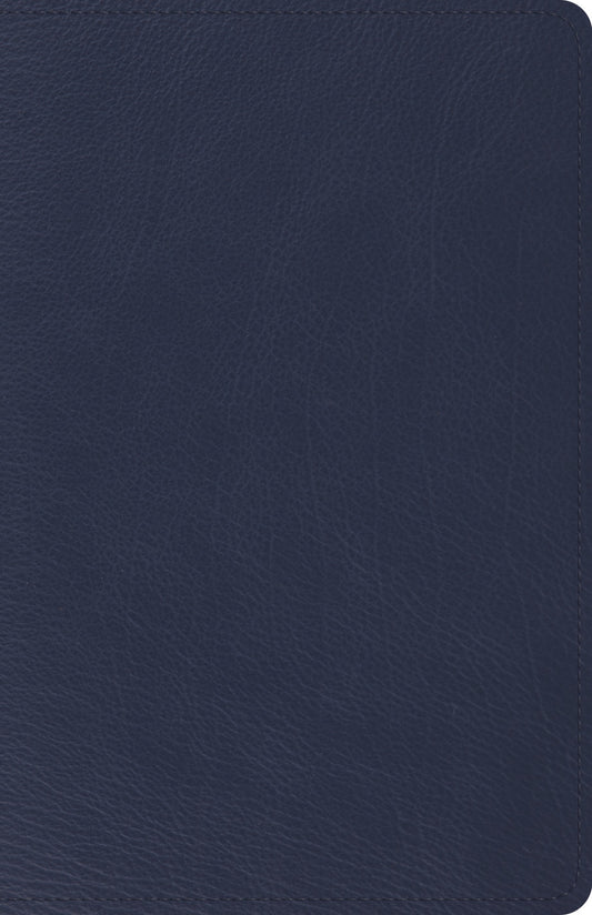 ESV Heirloom Thinline Bible, Goatskin, Blue